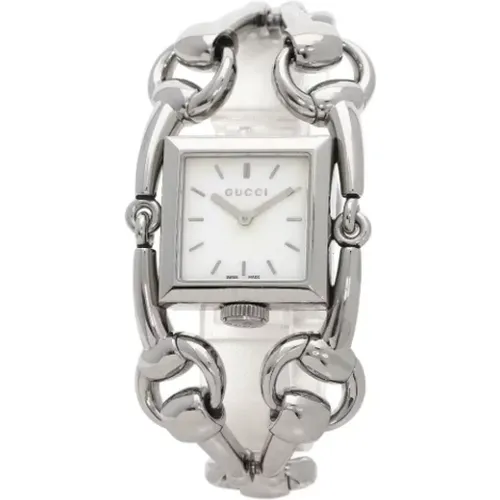 Pre-owned Watches, female, , Size: ONE SIZE Pre-owned Stainless Steel watches - Gucci Vintage - Modalova