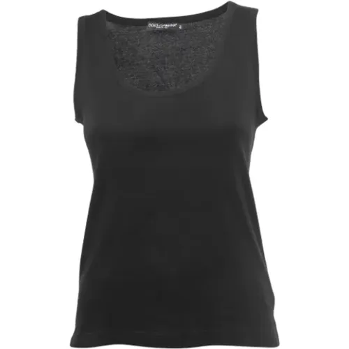 Pre-owned Tops, female, , Size: M Pre-owned Cotton tops - Dolce & Gabbana Pre-owned - Modalova