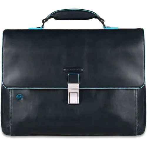 Laptop Bags & Cases, unisex, , Size: ONE SIZE Expandable Computer Bag with iPad Pro Compartment - Piquadro - Modalova