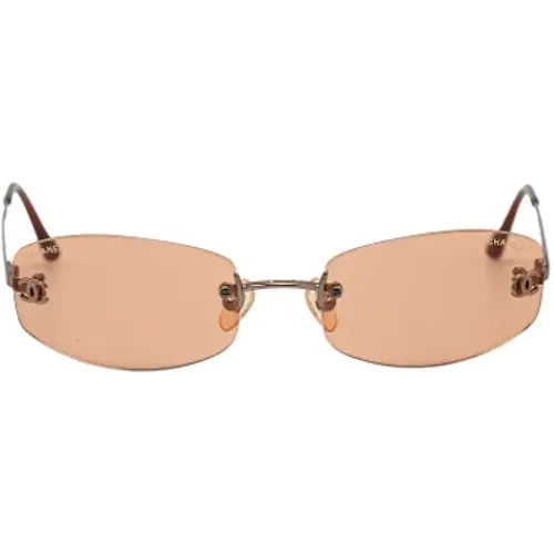 Pre-owned Accessories, female, , Size: ONE SIZE Pre-owned Plastic sunglasses - Chanel Vintage - Modalova