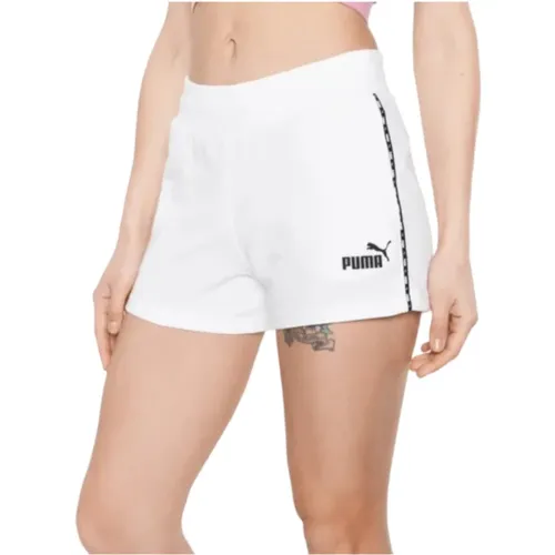 Power Tape Shorts , Damen, Größe: M - Puma - Modalova