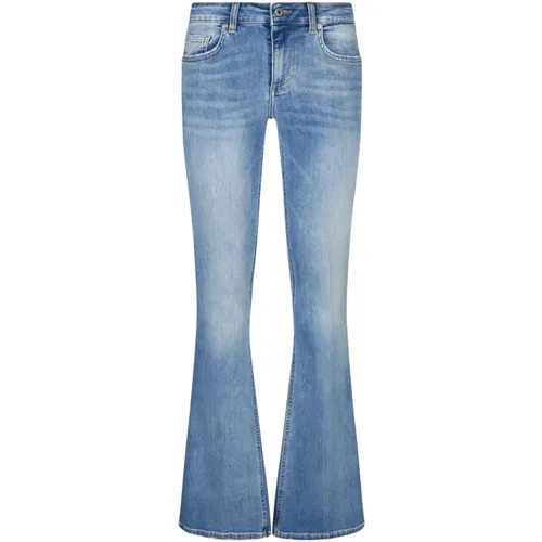 Flared Jeans, female, , Size: W27 Light Denim Flare Jeans - Liu Jo - Modalova