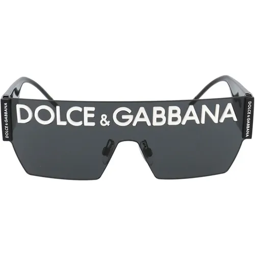 Sunglasses, male, , Size: 43 MM DG Logo Sunglasses - Dolce & Gabbana - Modalova