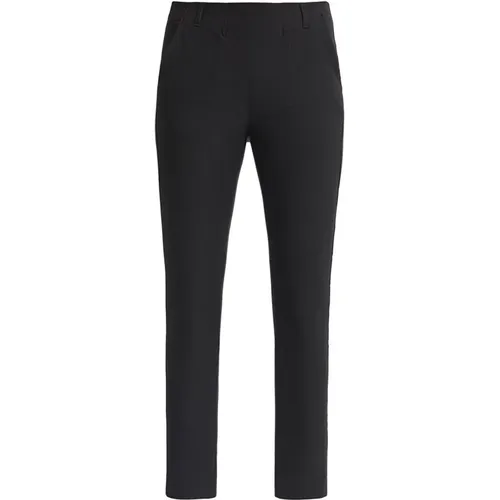 Schmale Schwarze Hose Elizabeth Stil , Damen, Größe: L - LauRie - Modalova