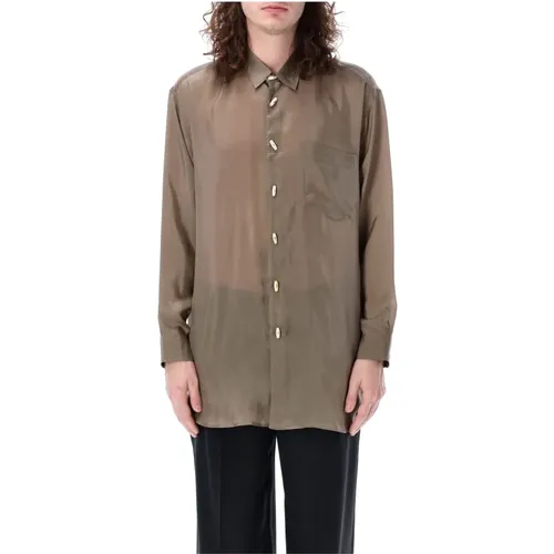 Chic Oversize Shirt , male, Sizes: S - Magliano - Modalova