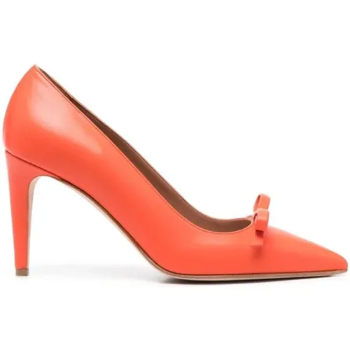 Pumps , female, Sizes: 4 UK - Red(V) - Modalova