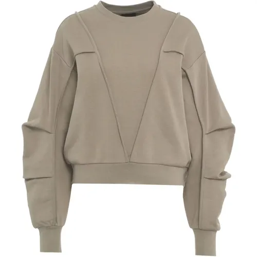 Grey Sweatshirt Aw24 , female, Sizes: XS, S - Thom Krom - Modalova