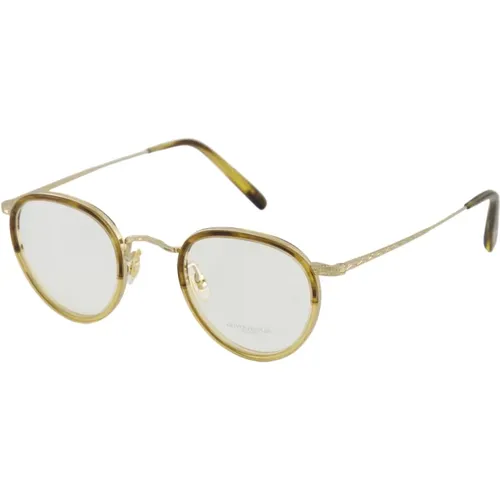 Round #39;Mp-2#39; Optical /Canarywood gradient/gold , unisex, Sizes: S - Oliver Peoples - Modalova