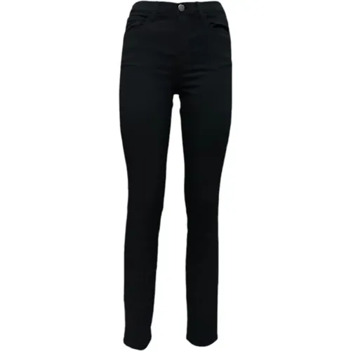 Schwarze Skinny Fit Denim Jeans - Emporio Armani - Modalova