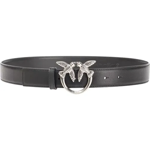 Belts, female, , Size: L Leather Belt with Unique Design - pinko - Modalova