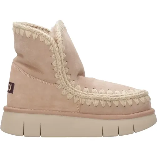 Brauner Knöchelstiefel Eskimo 18 Bounce , Damen, Größe: 37 EU - Mou - Modalova