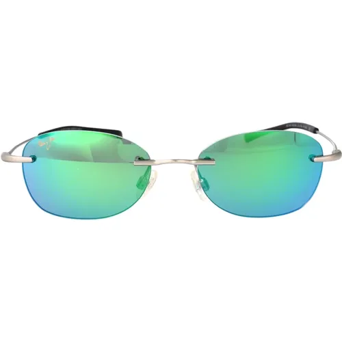 Sunglasses, unisex, , Size: 50 MM Fashionable Sunglasses with AKI AKI Style - Maui Jim - Modalova