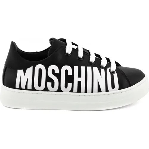 Sneakers, female, , Size: 10 US /White Sneakers 74419 - Moschino - Modalova