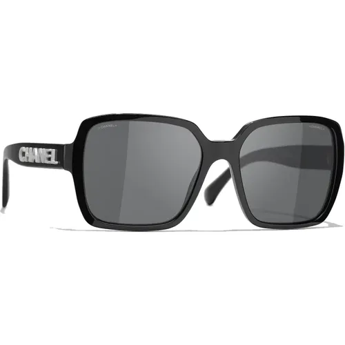 Square Sunglasses in with Lenses , female, Sizes: 56 MM - Chanel - Modalova