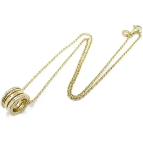 Pre-owned Jewellery, female, , Size: ONE SIZE Pre-owned Gold necklaces - Bvlgari Vintage - Modalova