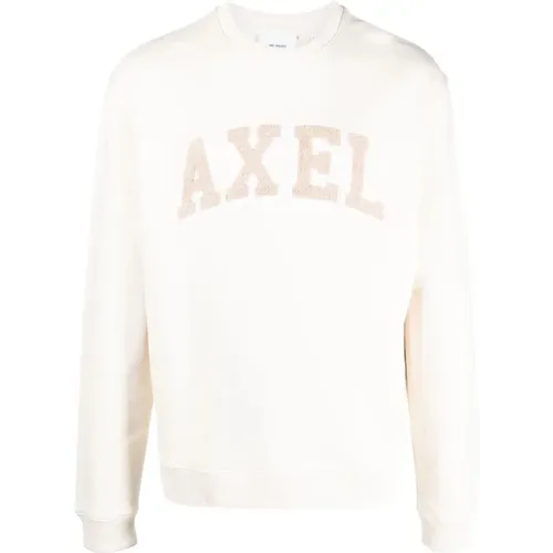 Beiger Baumwoll-Casual-Sweatshirt - Axel Arigato - Modalova