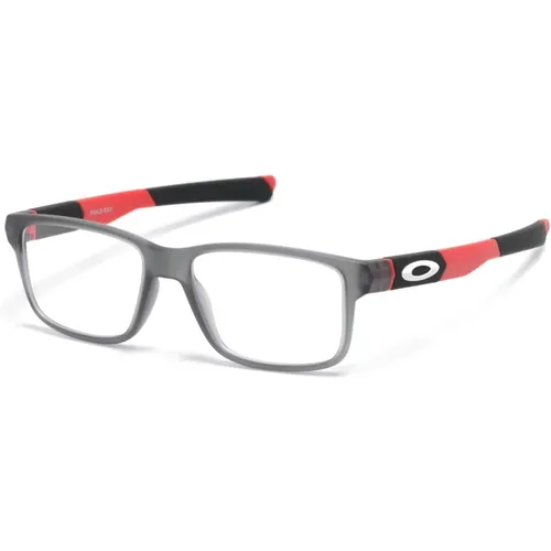 Stilvolle Graue Optische Brille,Schwarzer Optischer Rahmen für den täglichen Gebrauch,Blaue Optische Brille Stilvoll und vielseitig - Oakley - Modalova