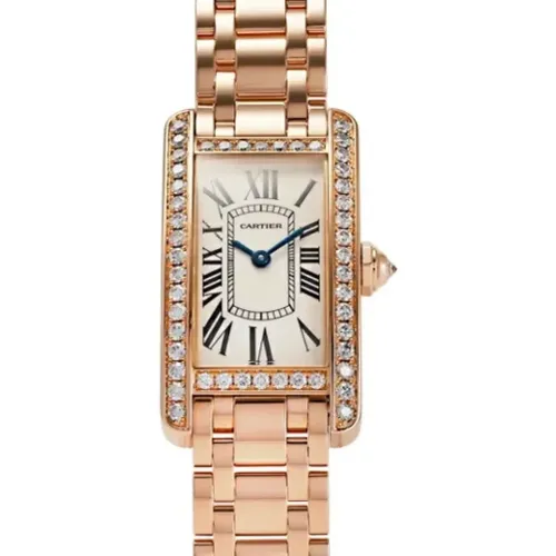 Pre-owned Watches, female, , Size: ONE SIZE Pre-owned Rose Gold watches - Cartier Vintage - Modalova