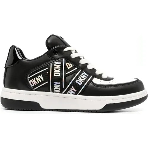 Multicoloured Laced Sneakers for Women , female, Sizes: 5 UK, 6 UK, 8 UK, 7 1/2 UK, 3 UK, 5 1/2 UK, 4 UK, 7 UK - DKNY - Modalova