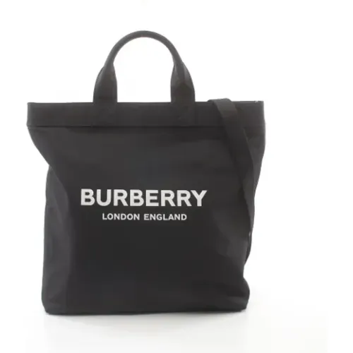 Pre-owned Tote Bags, female, , Size: ONE SIZE Pre-owned Leather totes - Burberry Vintage - Modalova