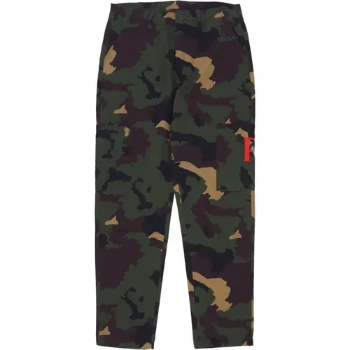 Camo Cargo Hose , Herren, Größe: M - Propaganda - Modalova