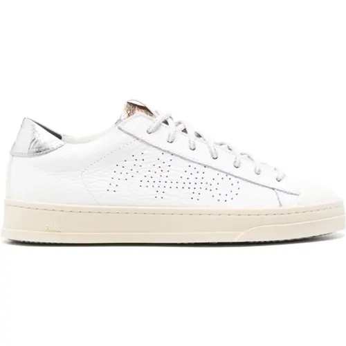 Leather Jack Low Top Sneakers , female, Sizes: 3 UK - P448 - Modalova