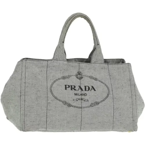 Pre-owned Canvas prada-bags , female, Sizes: ONE SIZE - Prada Vintage - Modalova