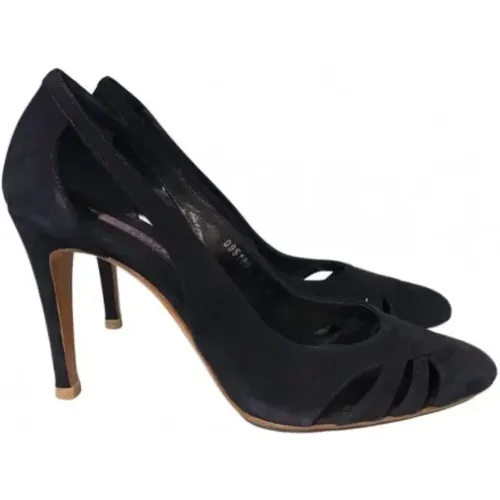 Pre-owned Pumps, female, , Size: 8 1/2 US Pre-owned Suede heels - Ralph Lauren Pre-owned - Modalova