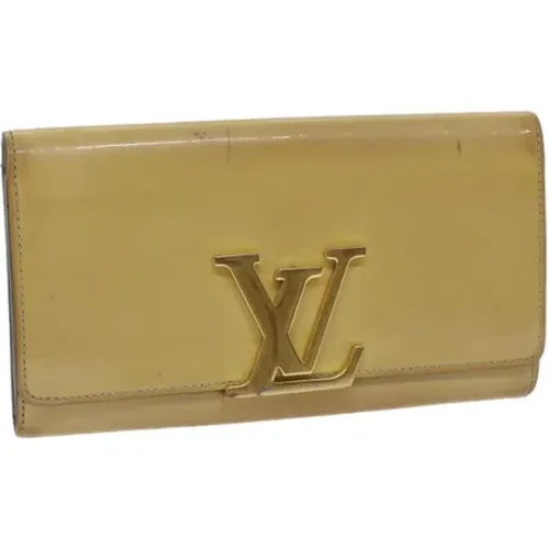 Pre-owned Leather wallets , female, Sizes: ONE SIZE - Louis Vuitton Vintage - Modalova