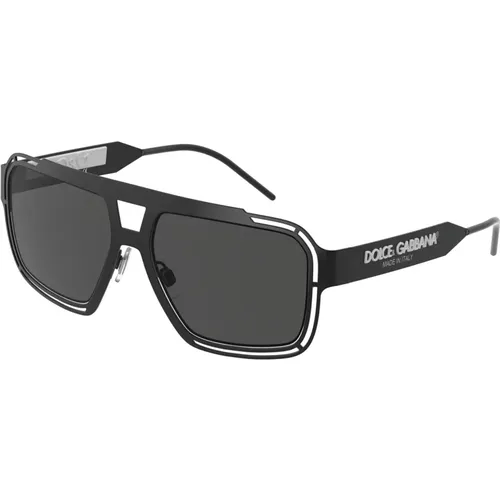 Logo DG 2270 Sunglasses , male, Sizes: 57 MM - Dolce & Gabbana - Modalova