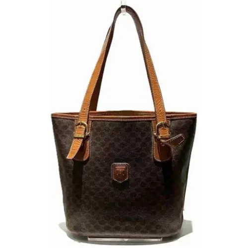 Pre-owned Tote Bags, female, , Size: ONE SIZE Pre-owned Leather celine-bags - Celine Vintage - Modalova