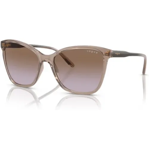 Quadratische Sonnenbrille - Stilvoll und elegant , Damen, Größe: 56 MM - Vogue - Modalova