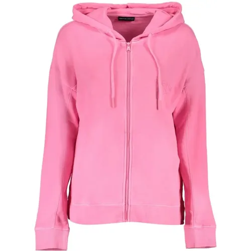 Zip-throughs, female, , Size: S Rosa Hooded Sweatshirt with Zipper - North Sails - Modalova