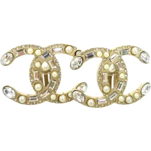 Pre-owned Metal chanel-jewelry , female, Sizes: ONE SIZE - Chanel Vintage - Modalova