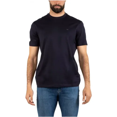 Stilvolle T-Shirt Kollektion , Herren, Größe: M - Emporio Armani - Modalova