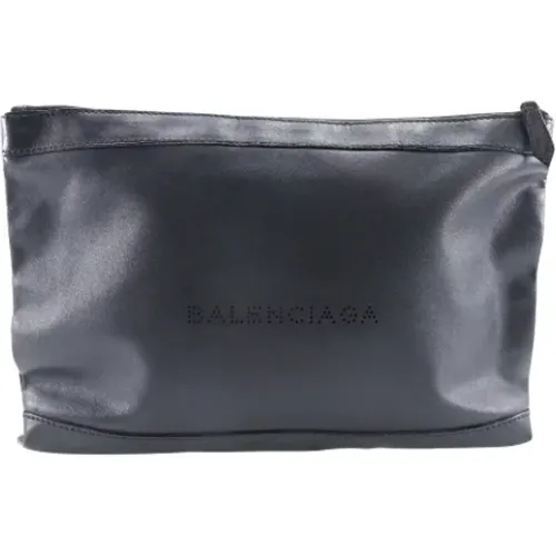 Pre-owned Clutches, female, , Size: ONE SIZE Pre-owned Leather clutches - Balenciaga Vintage - Modalova