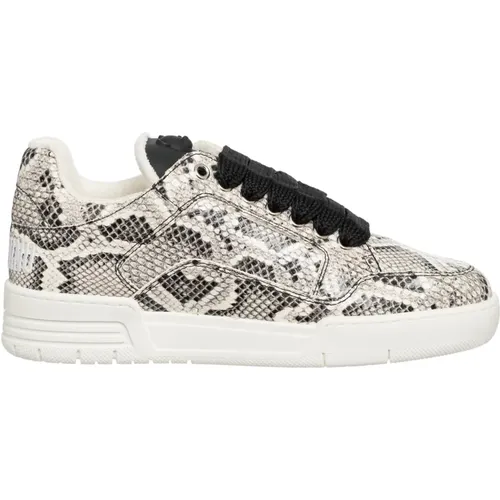 Animal Print Sneakers for Kids , female, Sizes: 3 UK, 5 UK, 7 UK, 4 UK - Moschino - Modalova