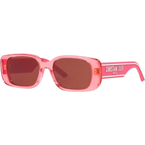 Wil Sunglasses Fuchsia Bordeaux Lenses , unisex, Sizes: 53 MM - Dior - Modalova