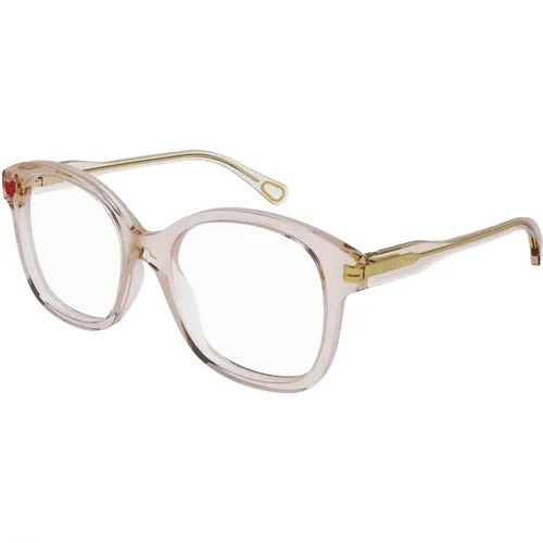 Glasses, female, , Size: 48 MM Nude Eyewear Frames - Chloé - Modalova