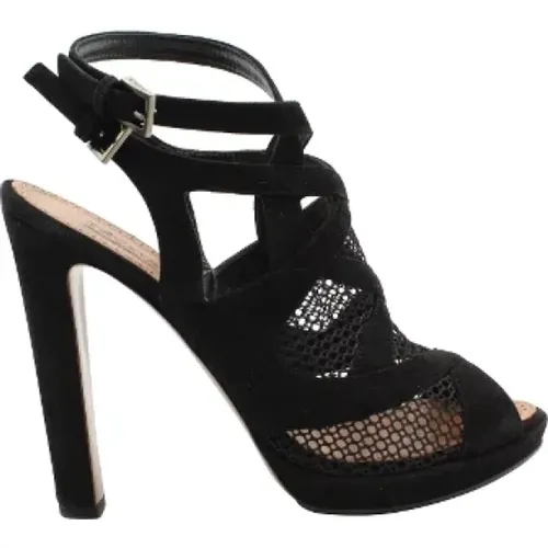 Pre-owned Suede heels , female, Sizes: 4 1/2 UK - Alaïa Pre-owned - Modalova