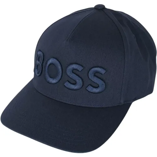 Caps, unisex, , Size: ONE SIZE Cotton Baseball Cap with Curved Visor - Hugo Boss - Modalova