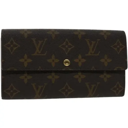 Pre-owned Canvas wallets , female, Sizes: ONE SIZE - Louis Vuitton Vintage - Modalova