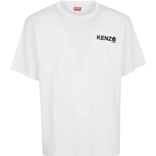 Weiße T-Shirts & Polos für Männer , Herren, Größe: XL - Kenzo - Modalova
