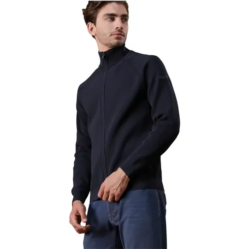 Zippered Sweatshirt, British Finesse 12 Jersey , male, Sizes: L - RRD - Modalova