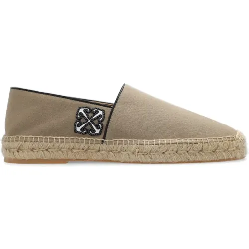 Espadrilles, male, , Size: 6 US Anglette espadrilles - Off White - Modalova