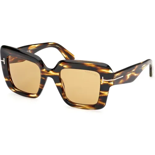 Stylische Sonnenbrille Ft1157 Esme , Damen, Größe: 50 MM - Tom Ford - Modalova