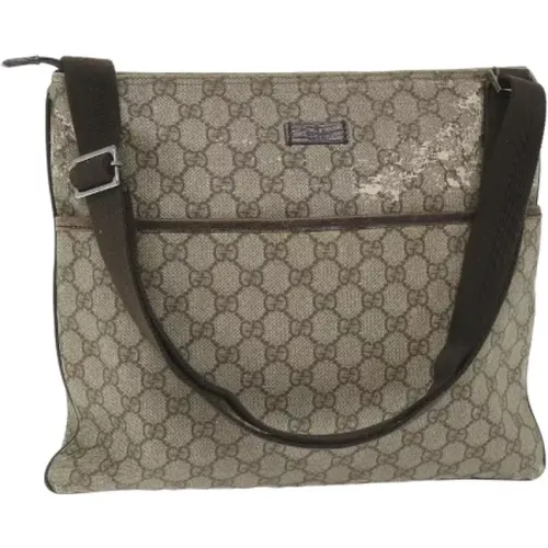 Pre-owned Shoulder Bags, female, , Size: ONE SIZE Pre-owned Canvas gucci-bags - Gucci Vintage - Modalova