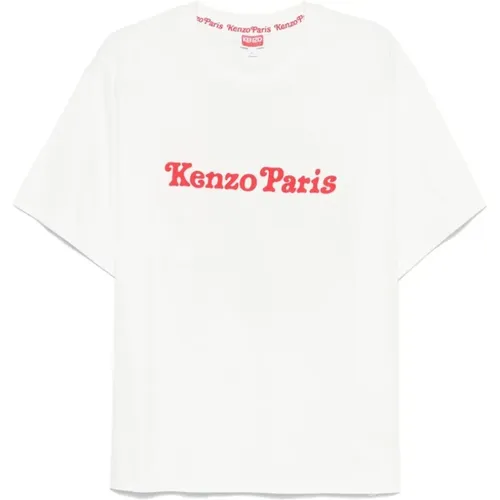 T-Shirts, male, , Size: L Crew Neck T-shirt - Kenzo - Modalova