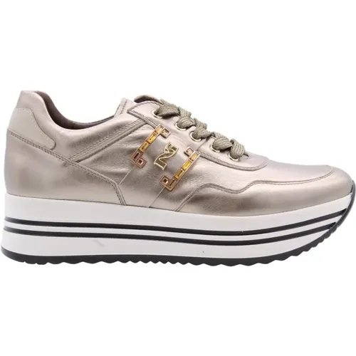 Huey Sneaker , female, Sizes: 5 UK, 4 UK, 3 UK - Nerogiardini - Modalova