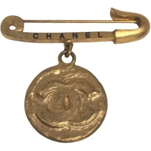 Pre-owned Metal chanel-jewelry , female, Sizes: ONE SIZE - Chanel Vintage - Modalova